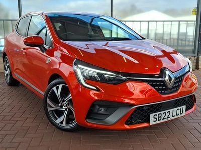 Used Renault Clio V RS Line 90 HP (66 kW) 2022 Orange Hatchback