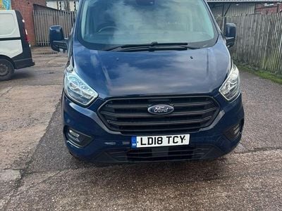 Blue Used 2018 Ford Transit Custom Trend Van | £5,995 (Good price)