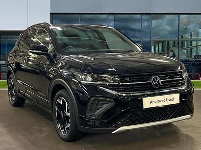 Deep black pearl Used 2025 VW T-Cross R-line SUV | £24,445 (A bit pricey)