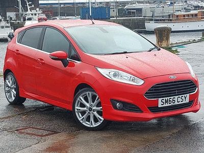 Usado Ford Fiesta Titanium X 125 HP (91 kW) 2016 Vermelho Citadino