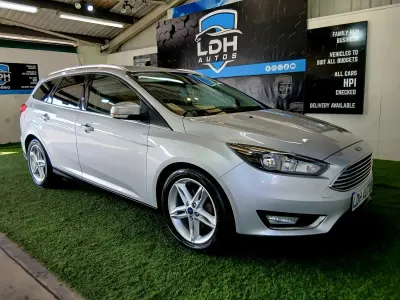 Used Ford Focus Titanium 125 HP (91 kW) 2016 Silver Estate