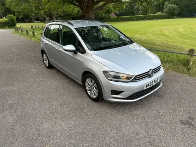 Used VW Golf Sportsvan SE 125 HP (91 kW) 2015 Silver MPV