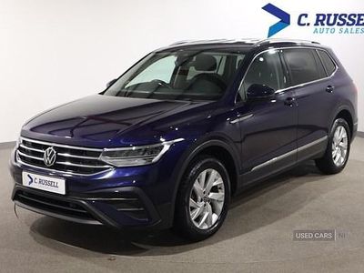 Used VW Tiguan Allspace Life 150 HP (110 kW) 2022 Blue SUV