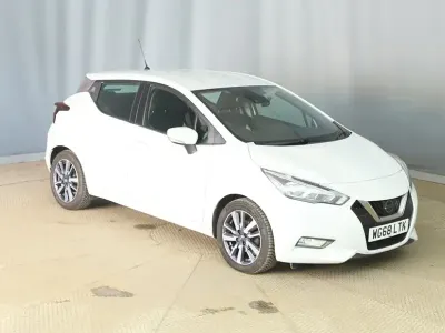Used Nissan Micra Acenta Limited Edition 71 HP (52 kW) 2018 White Hatchback