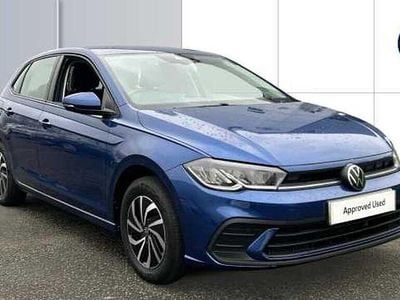 Used VW Polo Life 95 HP (69 kW) 2024 Blue Hatchback
