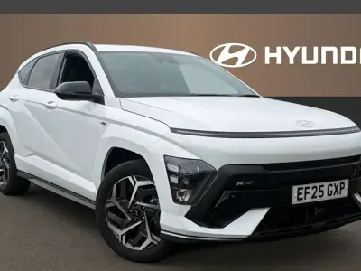 Used Hyundai Kona N Line 129 HP (94 kW) 2025 White SUV