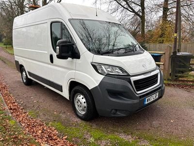 White Used 2017 Peugeot Boxer Van | £6,495 (Good price)