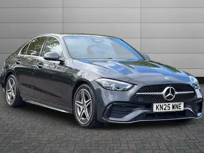 Used Mercedes C200 AMG line 221 HP (162 kW) 2025 Grey Sedan