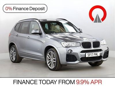 Used BMW X3 M Sport 190 HP (139 kW) 2017 Grey SUV
