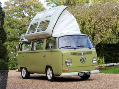Used VW T2 50 HP (36 kW) 1968 Green Van
