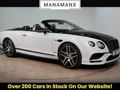 Used Bentley Continental GT Convertible 710 HP (522 kW) 2018 Onyx over ice Cabriolet