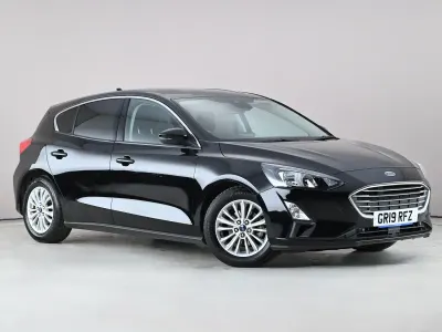 Used Ford Focus Titanium 125 HP (91 kW) 2019 Black Hatchback