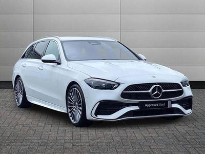Used Mercedes C200 AMG Line Premium 200 HP (147 kW) 2023 White Estate