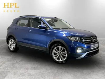Usado VW T-Cross SE 110 CV (80 kW) 2023 Azul SUV