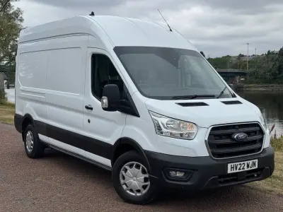 Used Ford Transit Trend 130 HP (95 kW) 2022 White Van