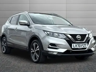 Used Nissan Qashqai N-Connecta 138 HP (101 kW) 2020 Silver SUV