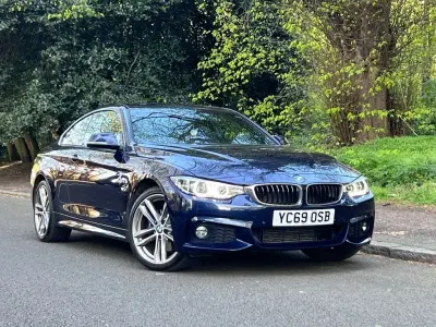 Used BMW 420 Coupé M Sport 190 HP (139 kW) 2019 Blue Coupe
