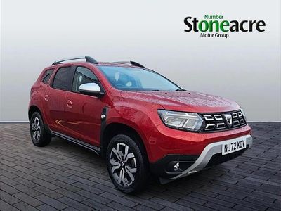 Red Used 2022 Dacia Duster Prestige SUV | £12,695 (Fair price)