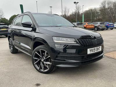 Used Skoda Karoq SportLine 110 HP (80 kW) 2019 Black SUV