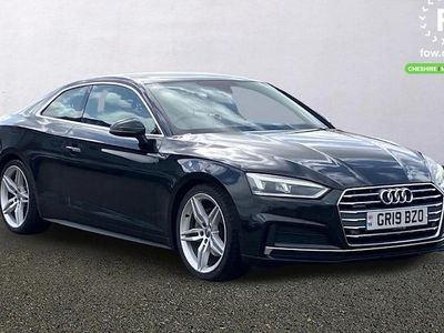Used Audi A5 S-Line 190 HP (139 kW) 2019 Black Coupe