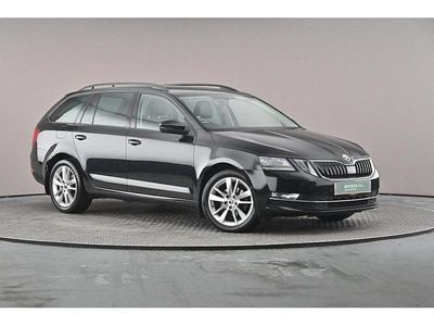 Black magic pearlescent Used 2017 Skoda Octavia Estate | £17,144 (Expensive)