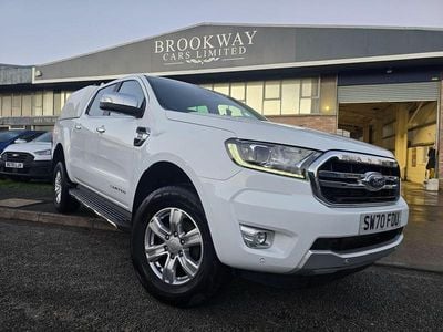 White Used 2020 Ford Ranger Limited Pickup | £14,990 (A bit pricey)