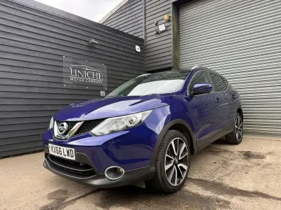 Used Nissan Qashqai Tekna 115 HP (84 kW) 2016 Blue SUV