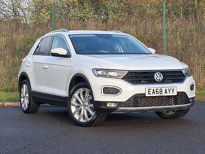 White Used 2018 VW T-Roc SEL SUV | £15,498 (A bit pricey)