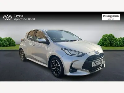 Used Toyota Yaris Design 2021 Silver Hatchback