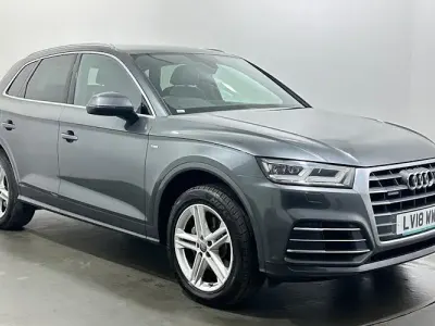 Used Audi Q5 S-Line 190 HP (139 kW) 2018 Grey SUV