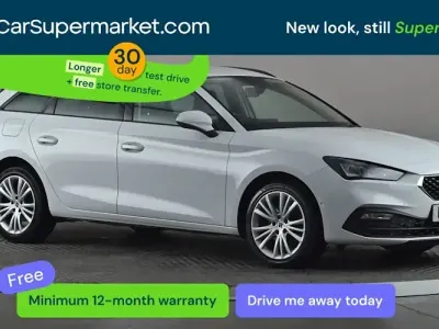 Begagnad Seat Leon SE Dynamic 116 HK (85 kW) 2022 Vit Kombi