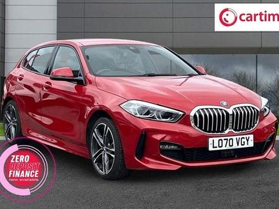 Used BMW 118 M Sport 140 HP (102 kW) 2021 Red Hatchback