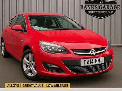 Red Used 2014 Vauxhall Astra SRi Hatchback | £2,890 (Fair price)