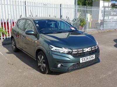 Used Dacia Sandero Expression 91 HP (66 kW) 2024 Green Hatchback