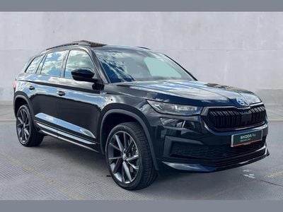 Używany Skoda Kodiaq SportLine 187 KM (137 kW) 2022 Czarny SUV