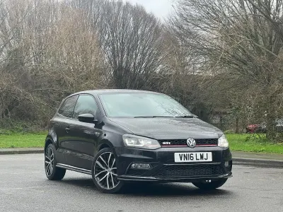 Used VW Polo GTI 192 HP (141 kW) 2016 Black Hatchback