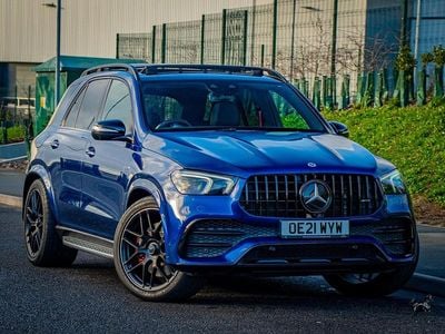 Blue Used 2021 Mercedes GLE53 AMG Premium Plus Estate | £53,000 (Fair price)