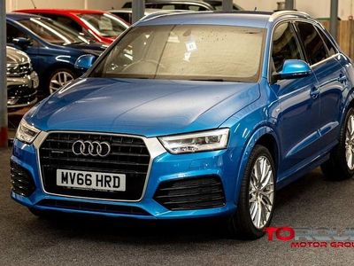 Used Audi Q3 S-line plus 184 HP (135 kW) 2016 Blue SUV