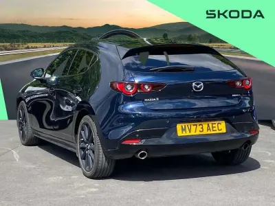 Used Mazda 3 Homura-Line 122 HP (89 kW) 2023 Blue Hatchback