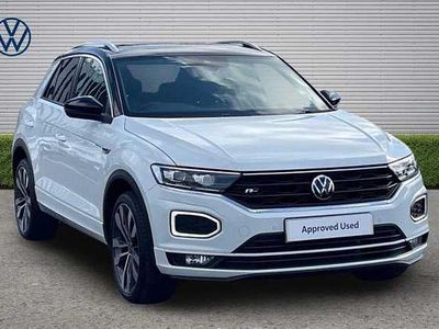 Begagnad VW T-Roc R-line 150 HK (110 kW) 2021 Vit SUV