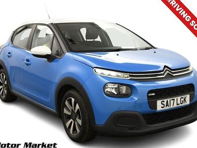Used Citroën C3 Feel 2017 Blue Hatchback