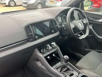 Used Skoda Karoq SportLine 150 HP (110 kW) 2022 Grey SUV