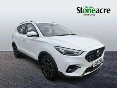 Usado MG ZS Exclusive 106 CV (77 kW) 2021 Blanco SUV