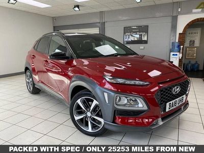 Used Hyundai Kona Premium SE 120 HP (88 kW) 2018 Red SUV