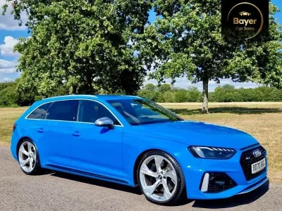 Used Audi RS4 Design 450 HP (330 kW) 2020 Blue Estate