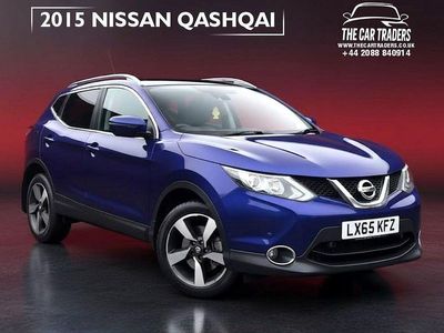 Blue Used 2015 Nissan Qashqai N-TEC SUV | £7,688 (Fair price)