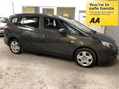 used Vauxhall Zafira Tourer Zafira EXCLUSIV TURBO MPV