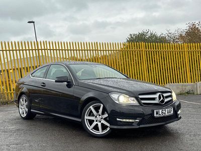 Black Used 2012 Mercedes C250 AMG Coupe | £7,894 (Fair price)