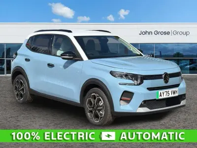 New Citroën e-C3 83 kW (113 HP) 2025 Blue Hatchback
