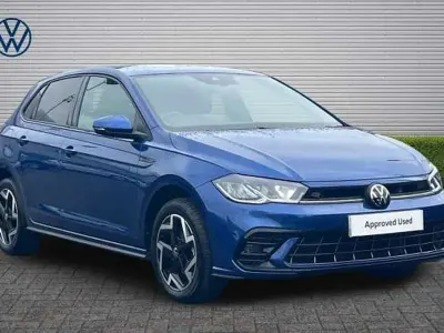 Used VW Polo R-line 115 HP (84 kW) 2025 Blue Hatchback